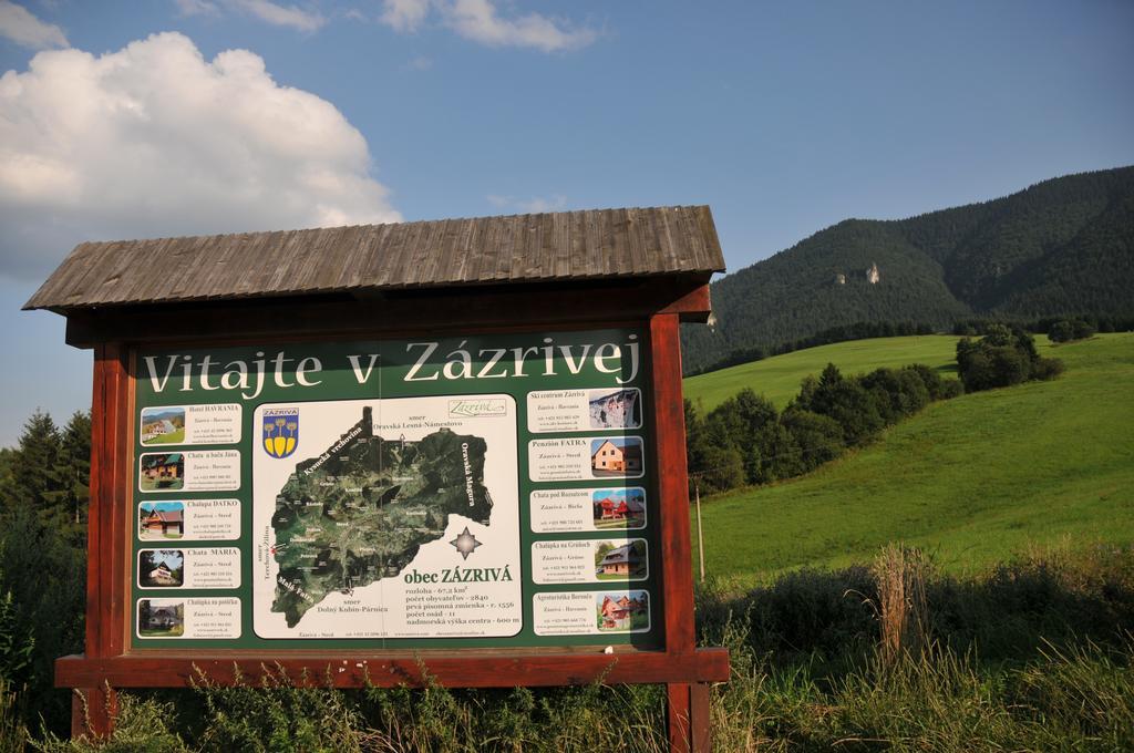 Drevenicka 110 Villa Zázrivá Exteriör bild